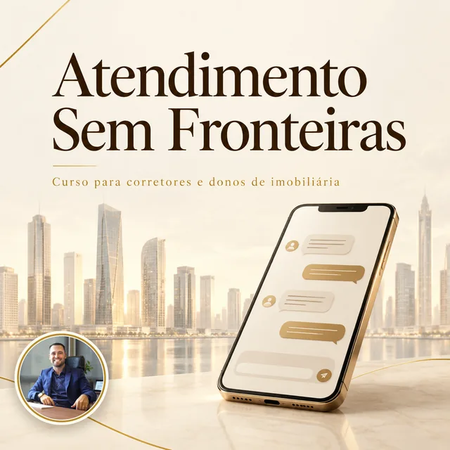 Capa do curso Atendimento Sem Fronteiras